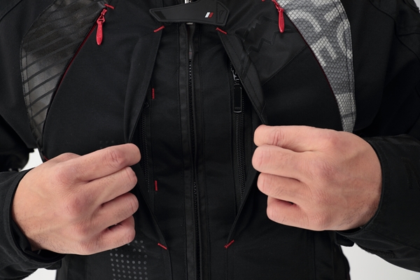 K-2351 コンテンドジャケット　ブラック/レッド K-2331 コンテンドジャケット クシタニ｜KUSHITANI JAPAN